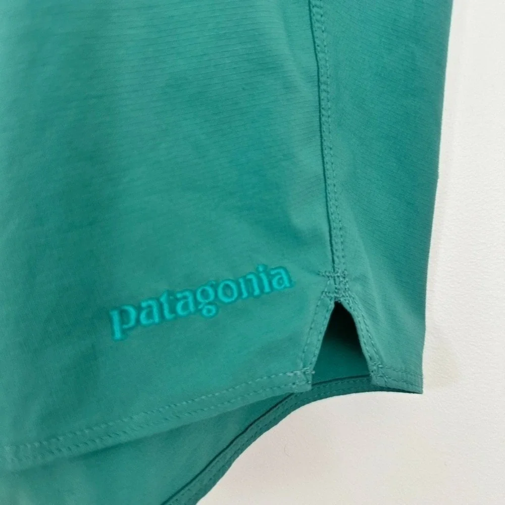 Patagonia Mens Board Shorts 40 Teal Green Light Variable Surf Swim Travel86690